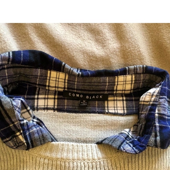 1990’s Como Black vintage Faux Sweater - Picture 13 of 13